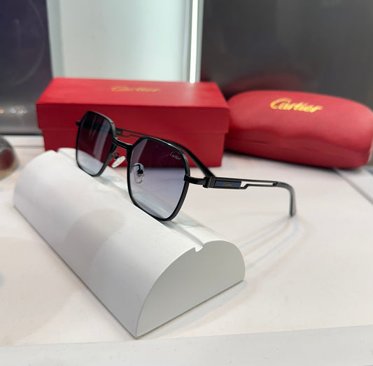 Cartier Black Blue Edition Luxury Shade With Original Box Packing