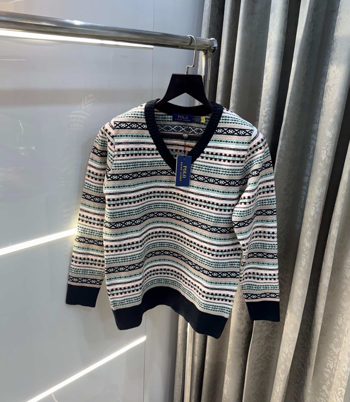 Ralph Laure n Black Imported Knitted Pull Over