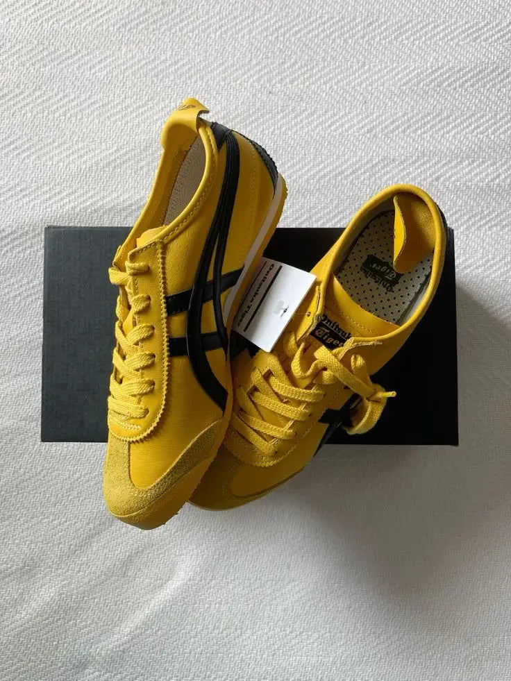 Onitsuka Tiger Mexico 66 Yellow Black Sneakers