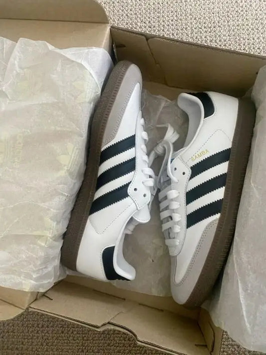Adida s Samba OG Trainer white cloud Men Heavy Quality fixx