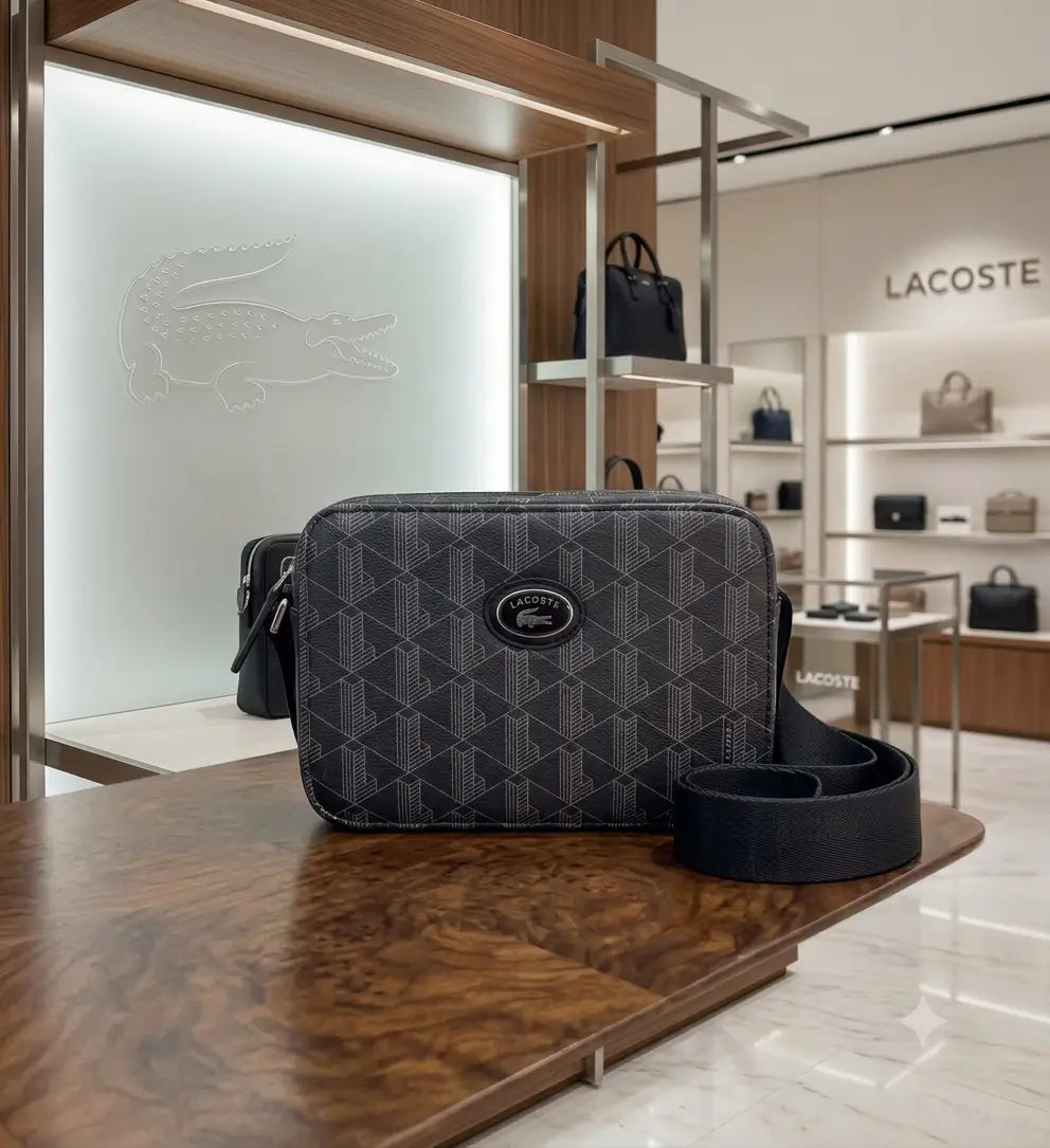 Lacost e Premium Sling Bag Grey l009