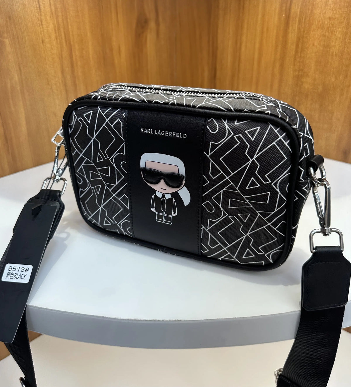 Karl Lagerfel d Monogram Luxury Sling Bag k298