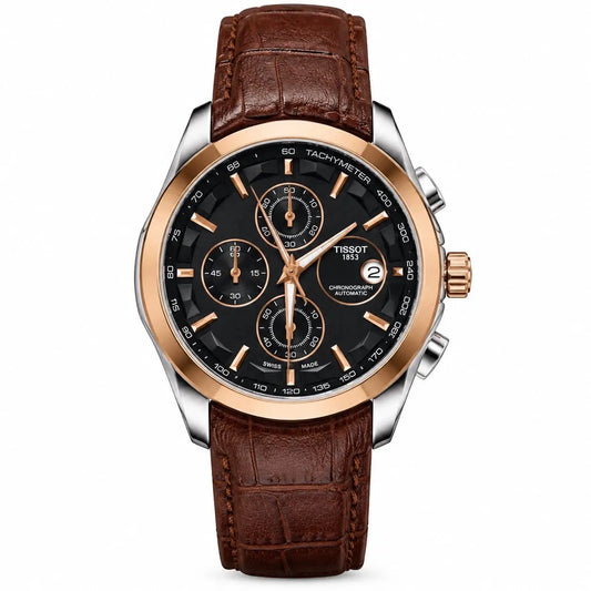 Tisso_t 1853 Couturier Leather Chronograph 228