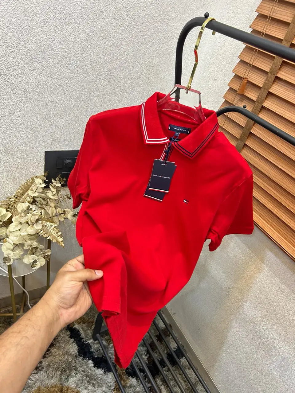 Tommy Hulfige_r Imported Classic Premium Polo T-shirt (DN 529)