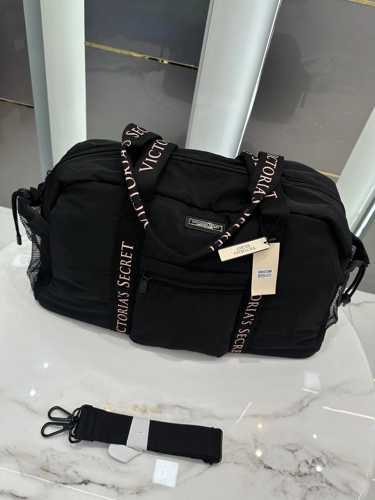 Victorias Secre t Luxury Imported Duffel Bag Womens vs765