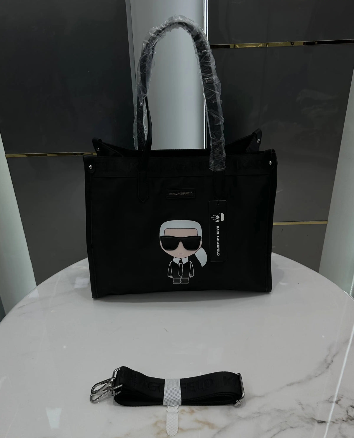 Karl Lagerfel d Luxury Tote Bag k1009