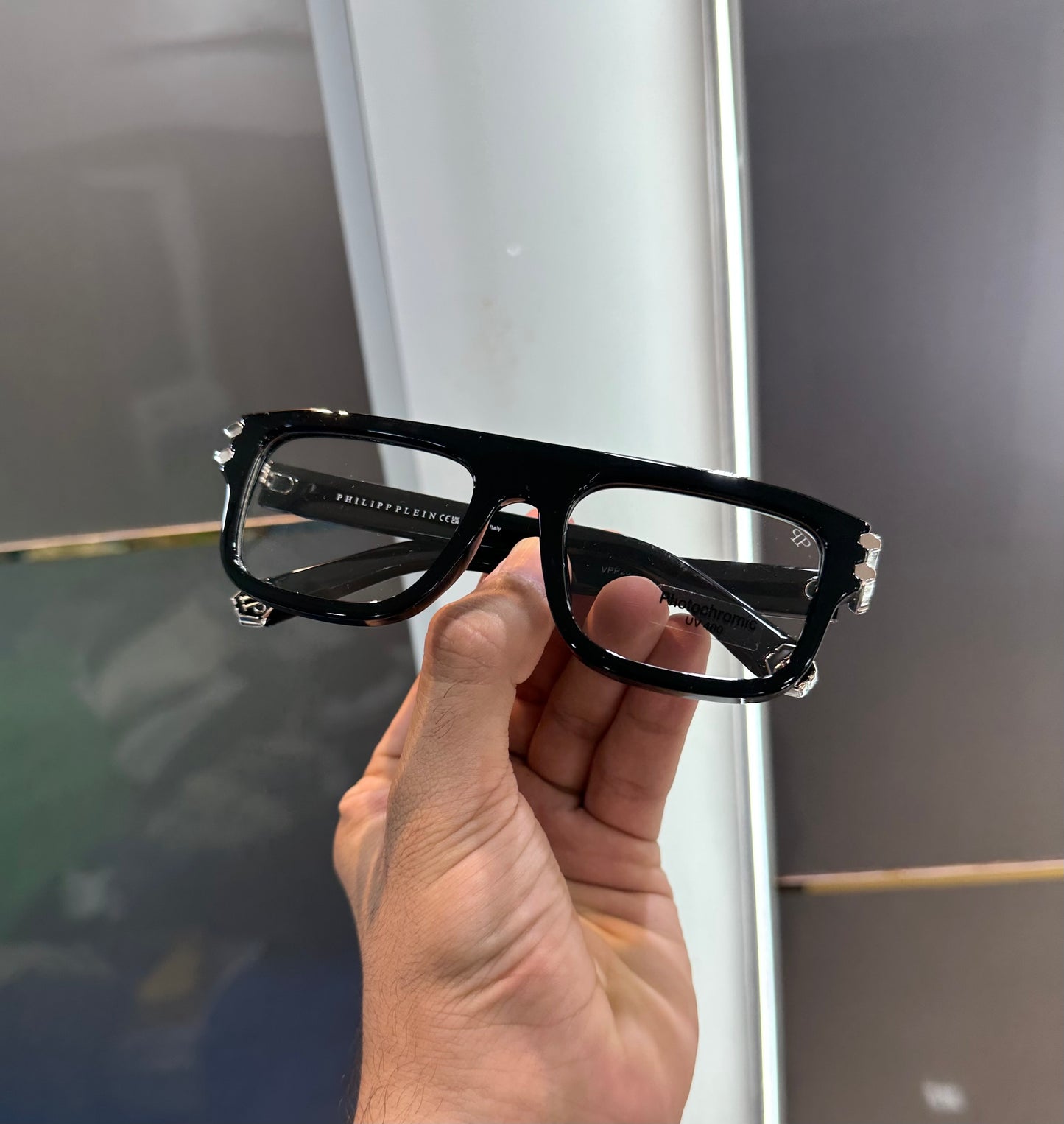 Philip Plein Transparent Luxury Shade With Original Box Packing