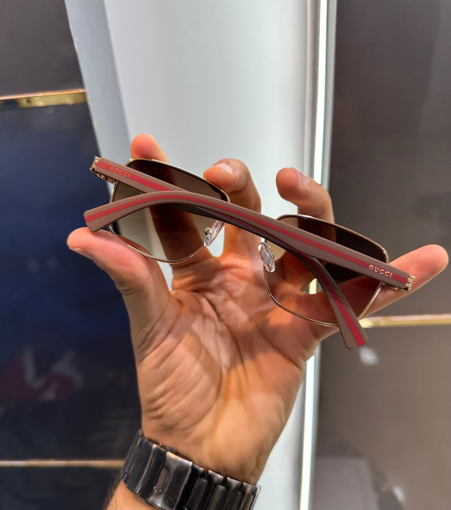 Gucci Brown Luxury Shade With Original Packing