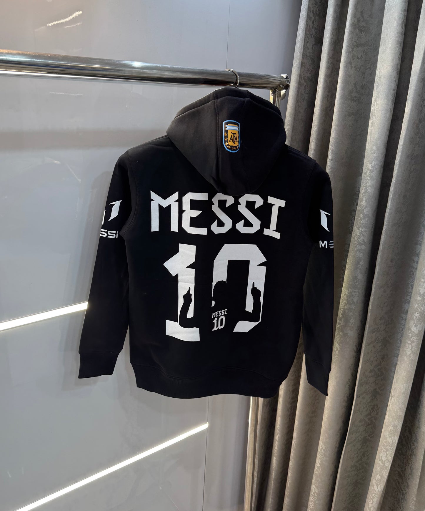 Adidas Messi Edition Black Premium Classic Hoodie