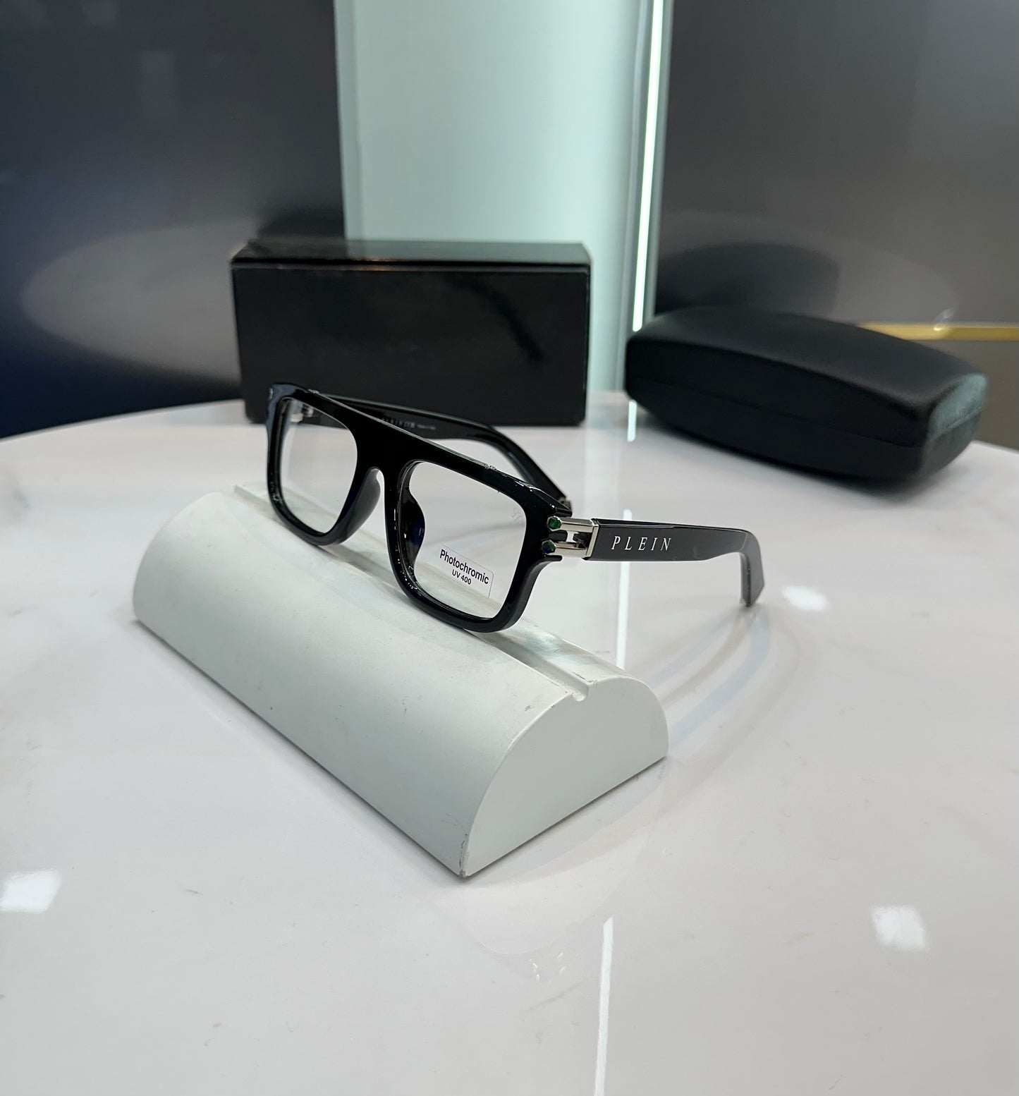Philip Plein Transparent Luxury Shade With Original Box Packing