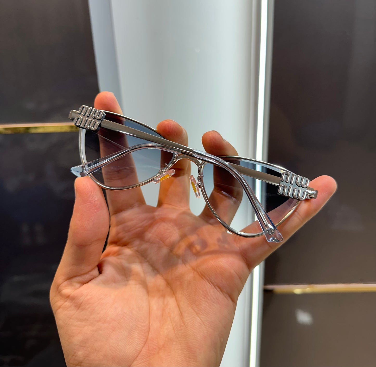 MIU MIU Sky Blue Limited Edition Luxury Shade With Original Packing