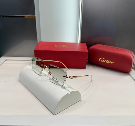 Cartier Green Dual Designer Limited Edition Luxury Shade With Original Packing