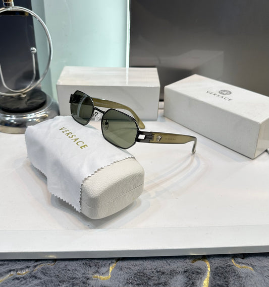 Versace Gun Green Allu Arujun Luxury Shade With Original Box Packing