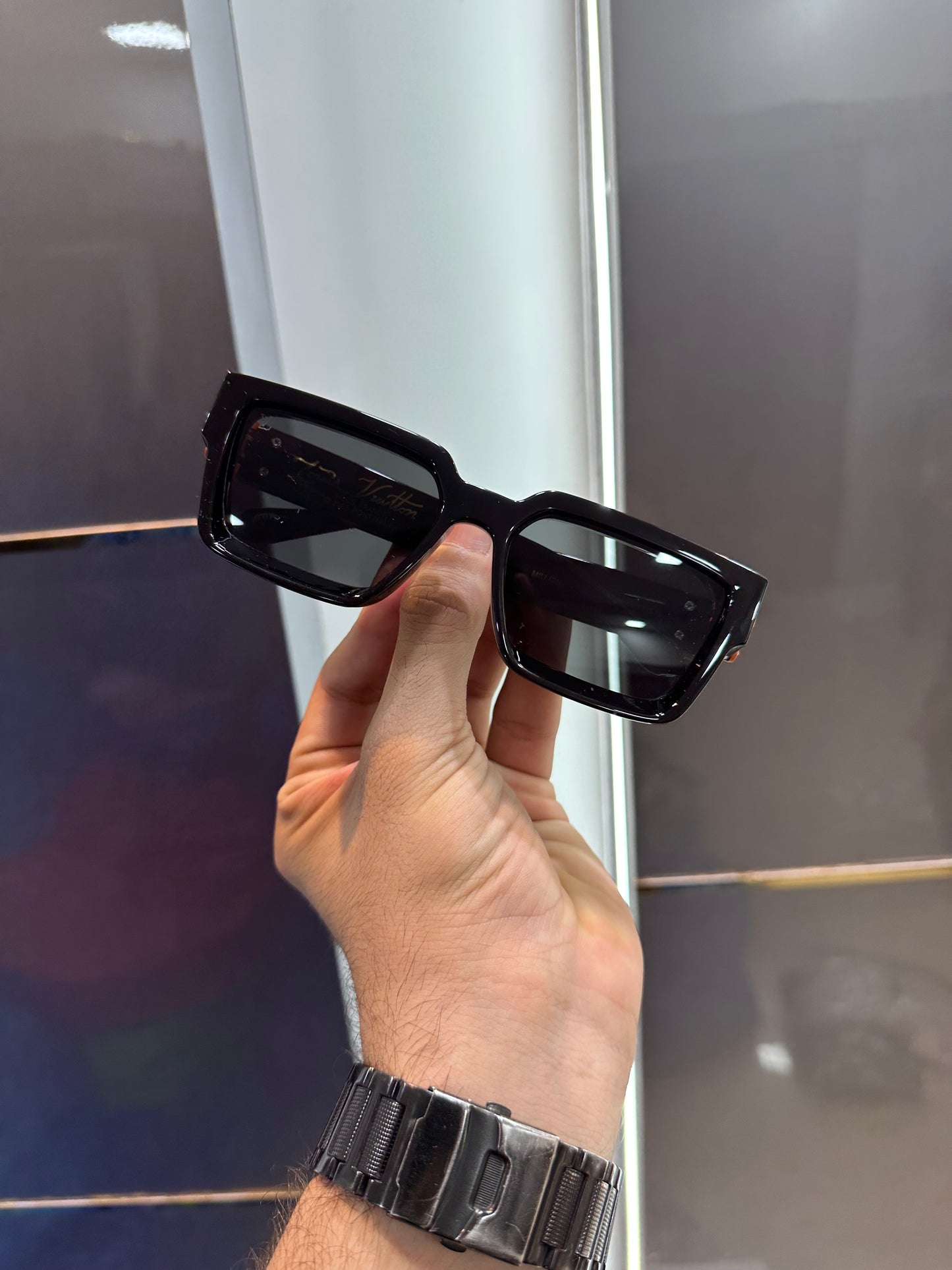 Louis Vuitton Black Karan Aujla Edition Limited Edition Luxury Shade With Original Packing