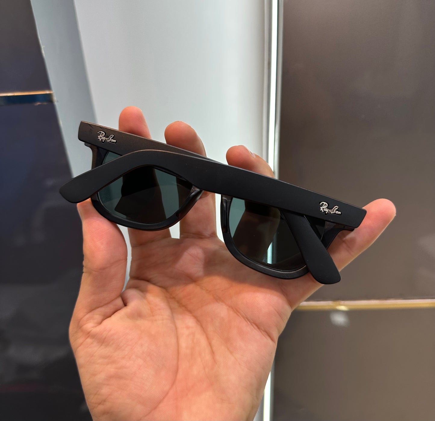 Rayban All Black Zlatan Edition Luxury Shade With Original Packing