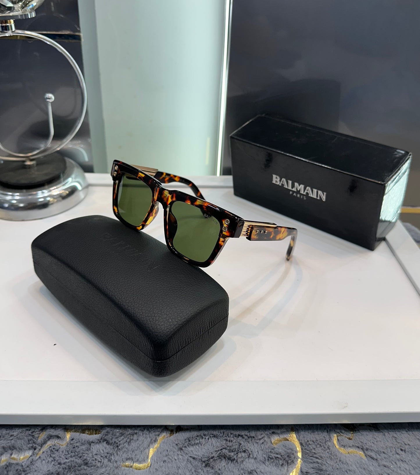 Balmain Paris Tiger Green Limited Edition Luxury Shade With Original Packing