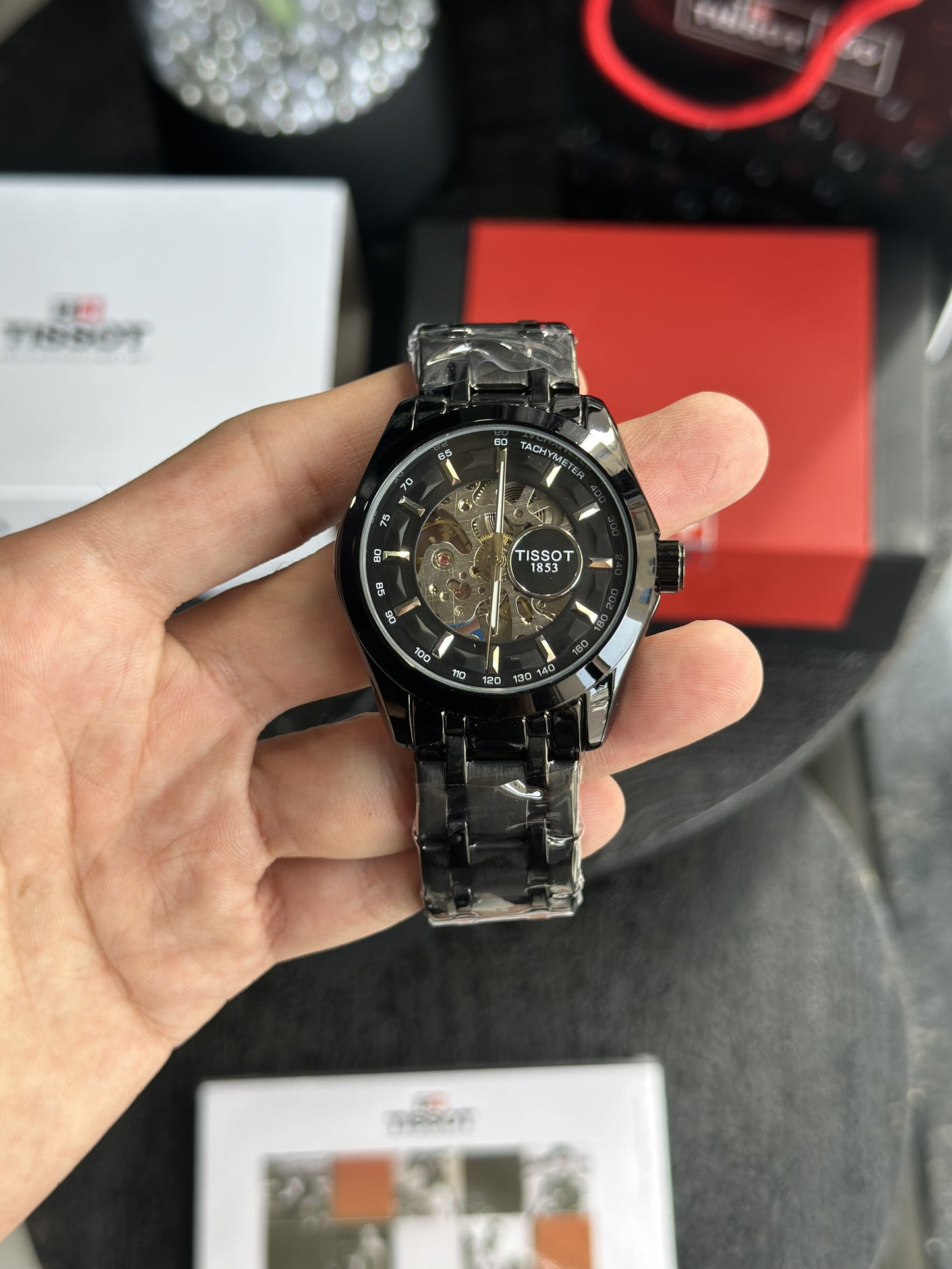 Tissot Black Automatic Classic Watch