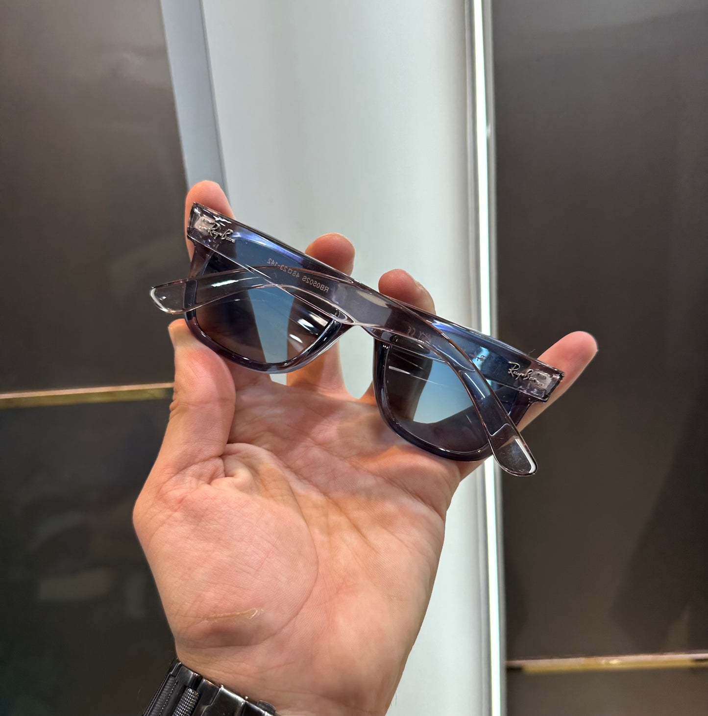 Ray Ban Blue Designer Limited Edition Luxury Shade With Original Packing