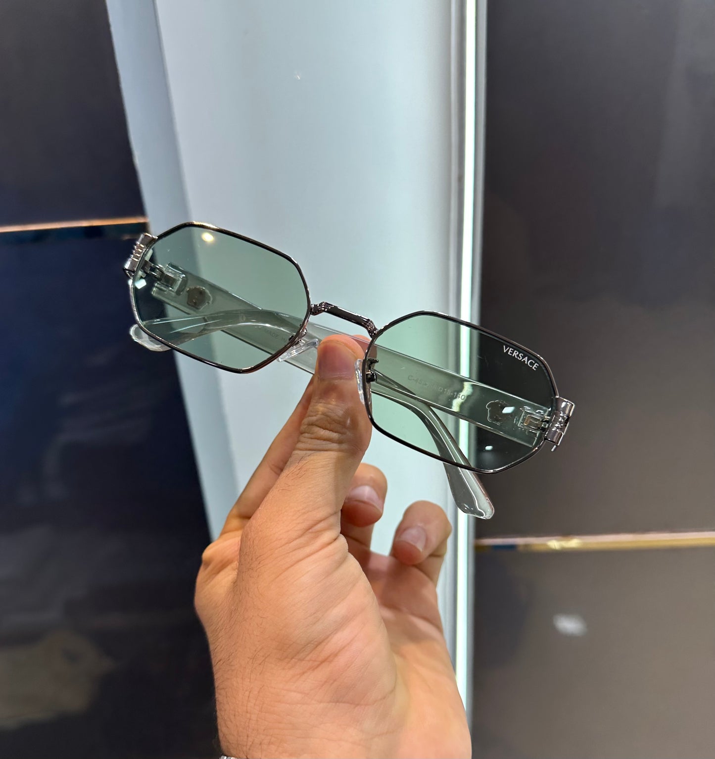 Versace Aqua Green Allu Arjun Edition Luxury Shade With Original Box Packing