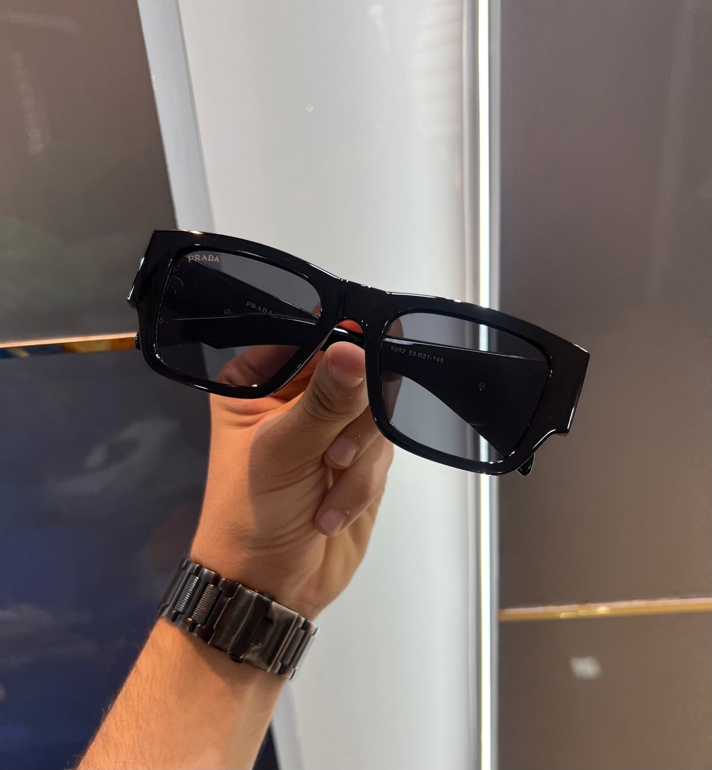 Prada Milano Black Ranbir Kapoor Edition Luxury Shade With Original Packing