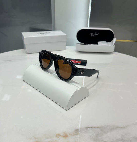 Rayban Black Brown Limited Edition Luxury Shade With Original Packing
