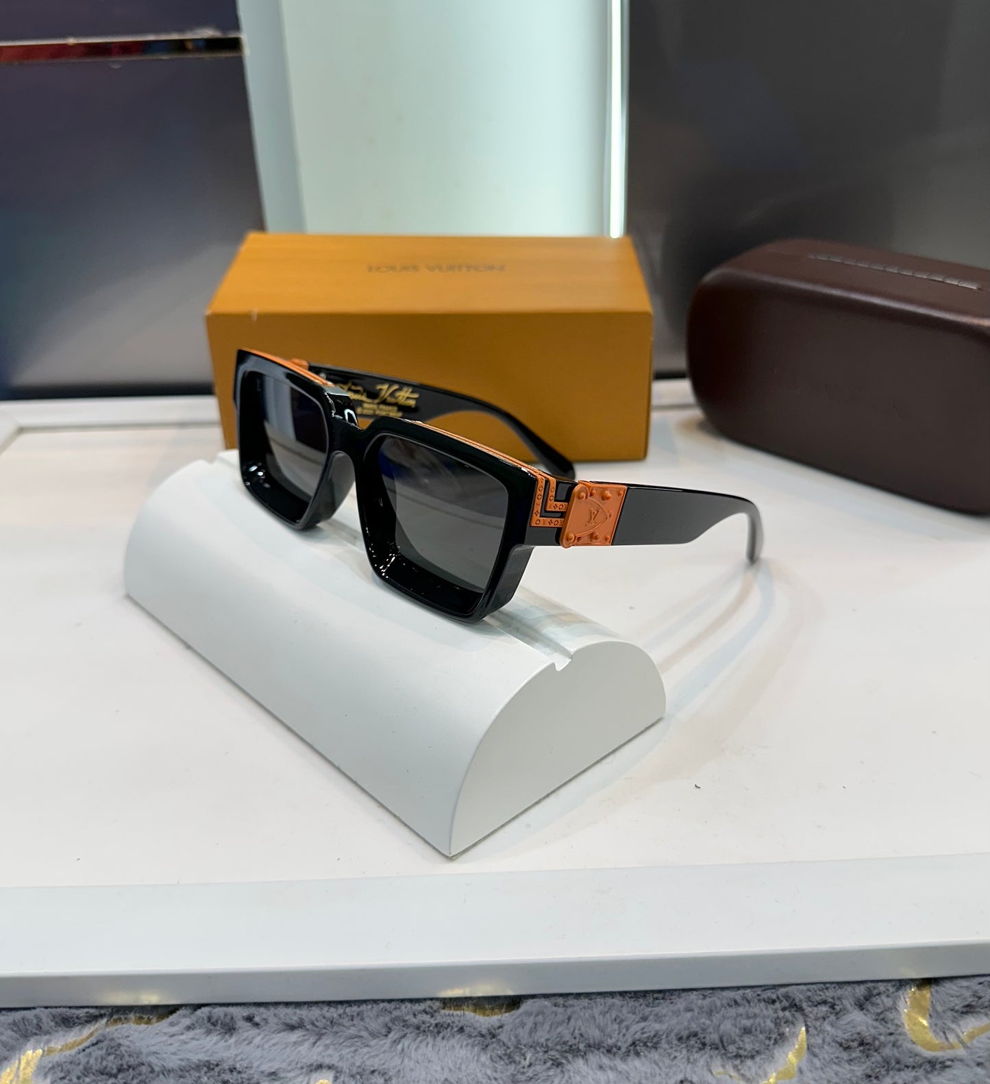 Louis Vuitton Black Karan Aujla Edition Limited Edition Luxury Shade With Original Packing