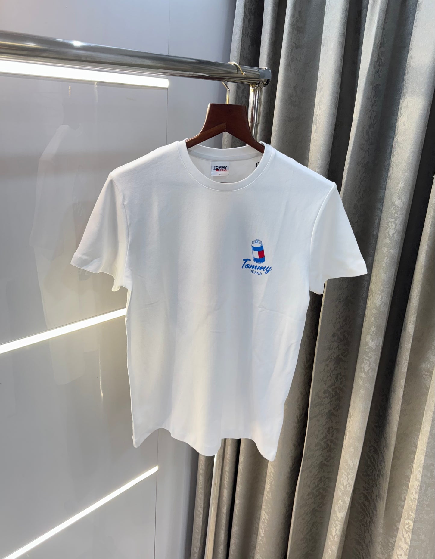 Tommy Hilfiger White Printed Classic T-Shirt