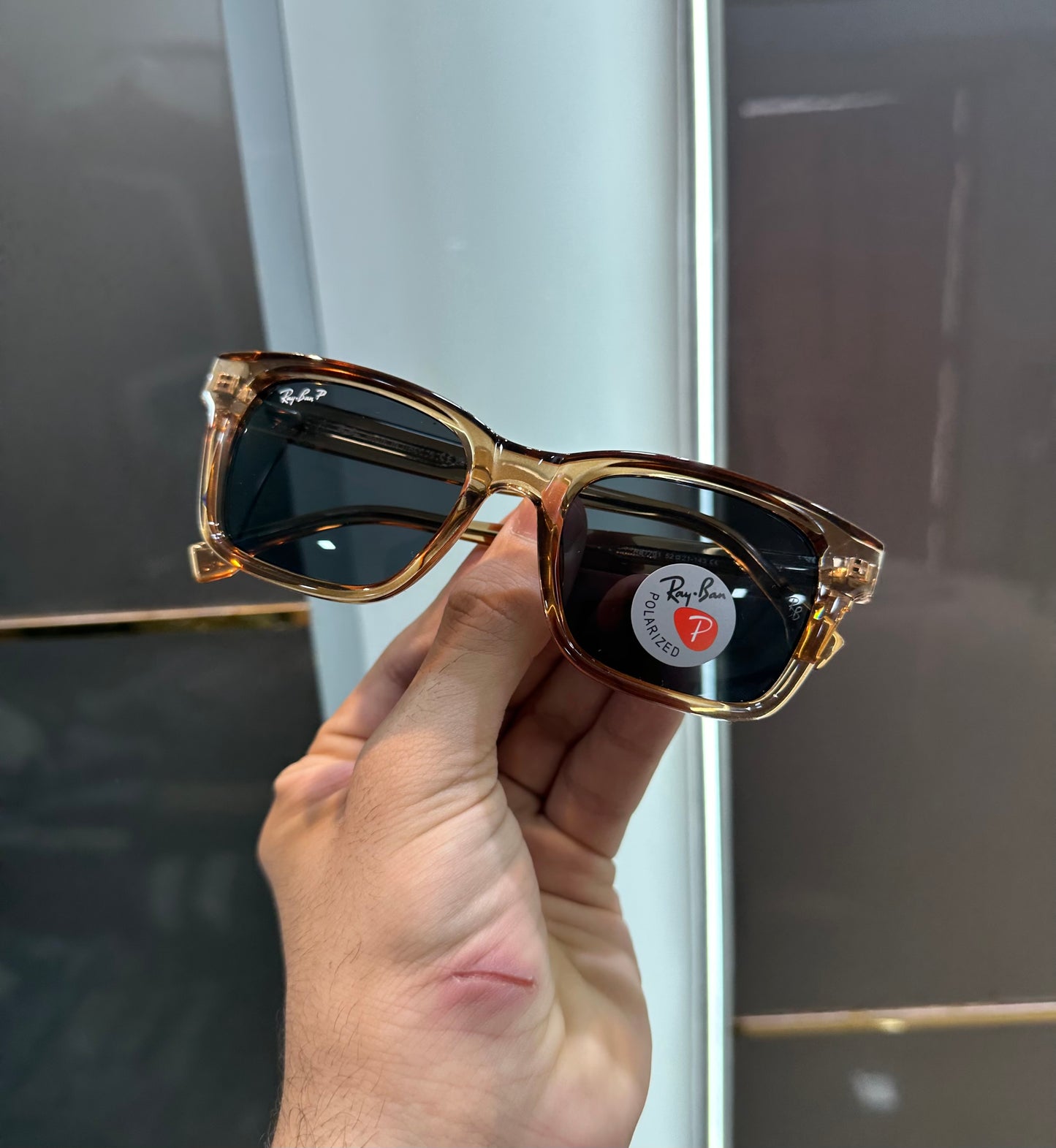 Ray Ban Brown Designer Limited Edition Luxury Shade With Original Packing