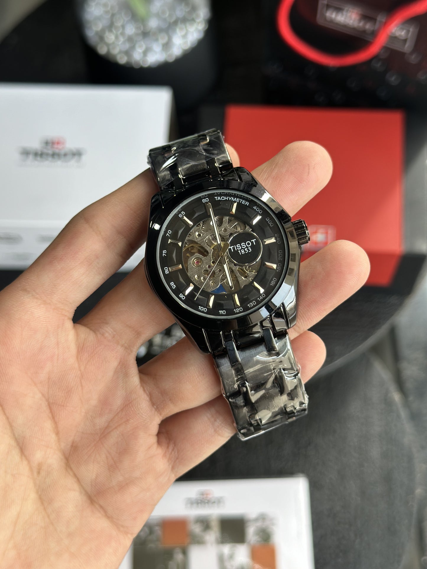 Tissot Black Automatic Classic Watch