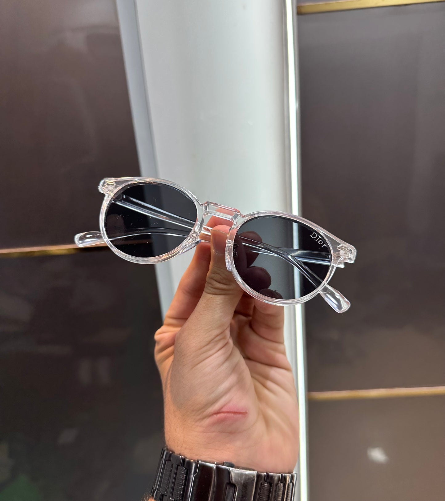 Christian Dior SRK Edition Black Shade Designer Limited Edition Luxury Shade With Original Packing