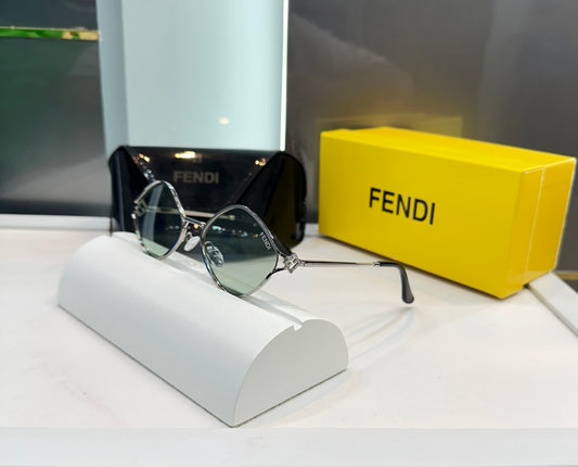 Fendi Green Crazy Limited Edition Luxury Shade With Original Packing