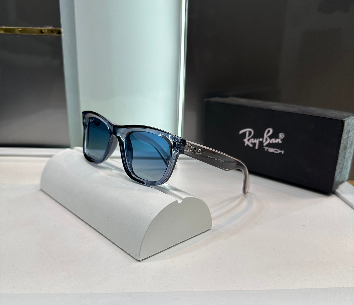 Ray Ban Blue Designer Limited Edition Luxury Shade With Original Packing