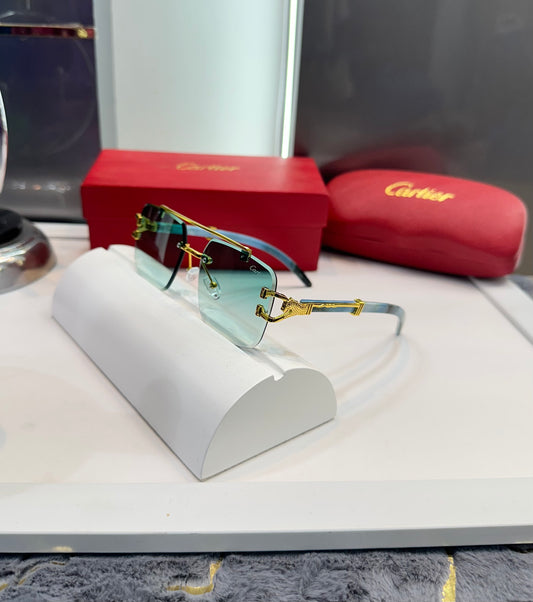 Cartier Green Honey Singh Edition Luxury Shade With Original Box Packing