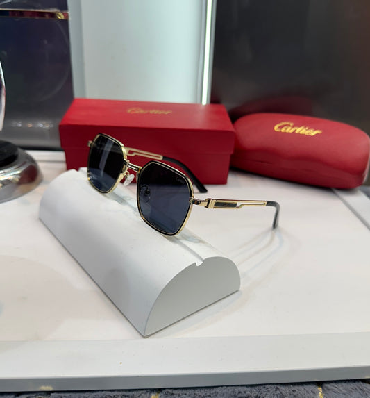 Cartier Gold Black Edition Luxury Shade With Original Box Packing