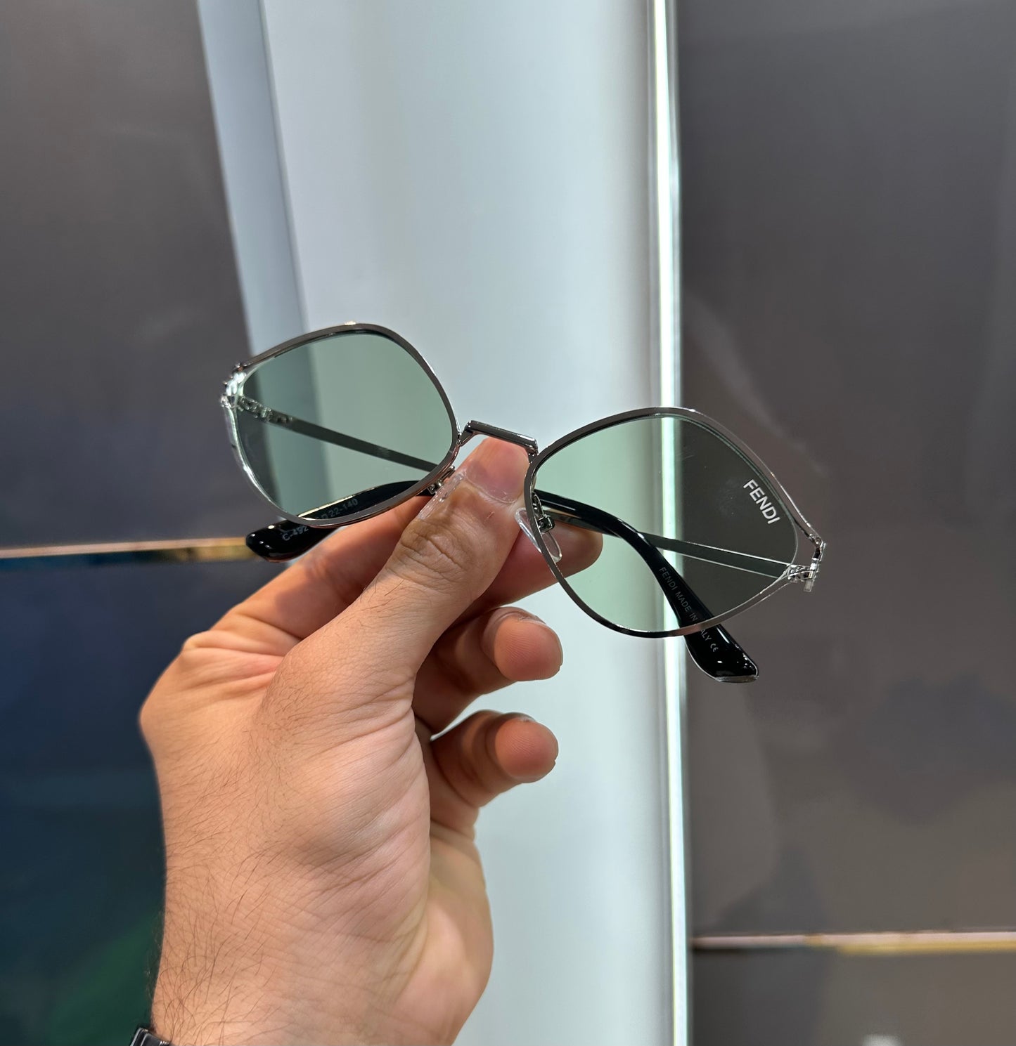Fendi Green Crazy Limited Edition Luxury Shade With Original Packing