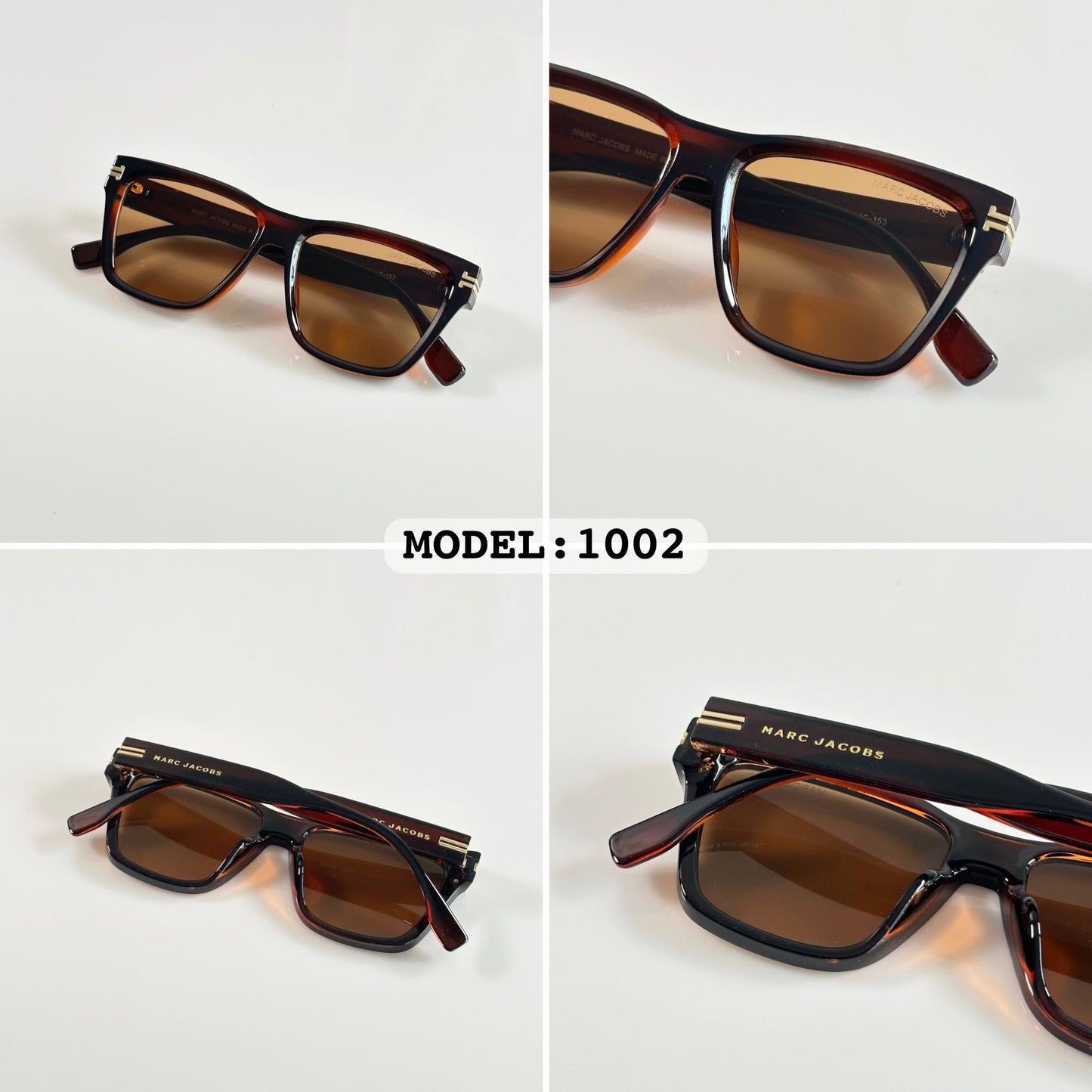 Marc Jacob Brown Luxury Shade With Original Packing