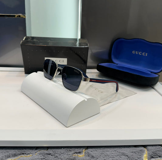 Gucci Black Blue Luxury Shade With Original Packing